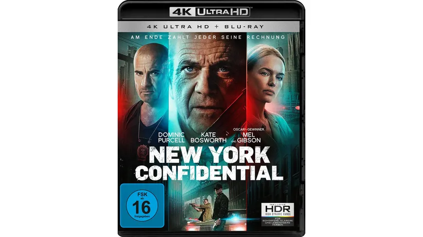 New York Confidential  (4K Ultra HD) (+Blu-ray)