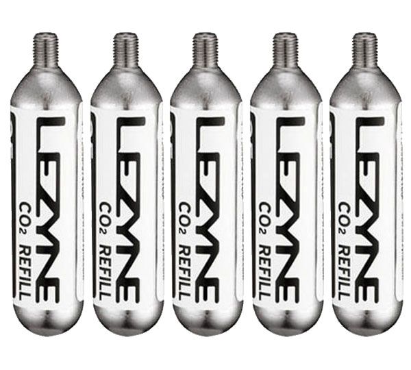 Lezyne CO2 Ersatzkartuschen 25g 5er Pack kaufen | Bike-Discount