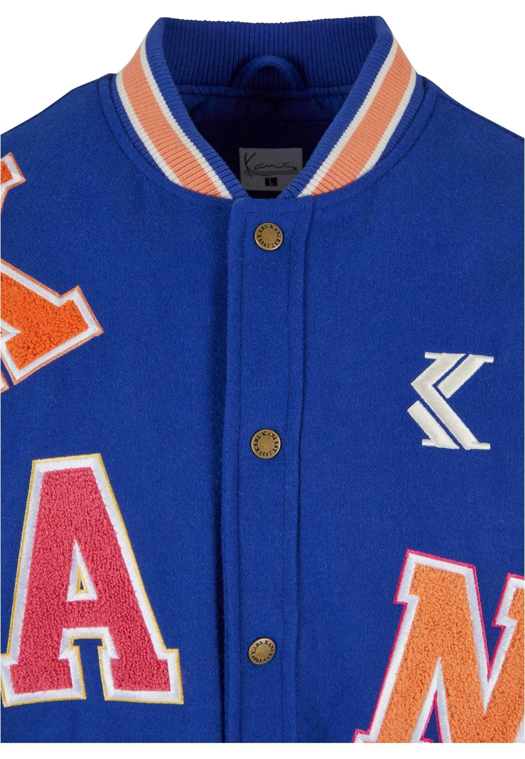 Karl Kani BLOCK PATCH COLLEGE - Chaqueta bomber