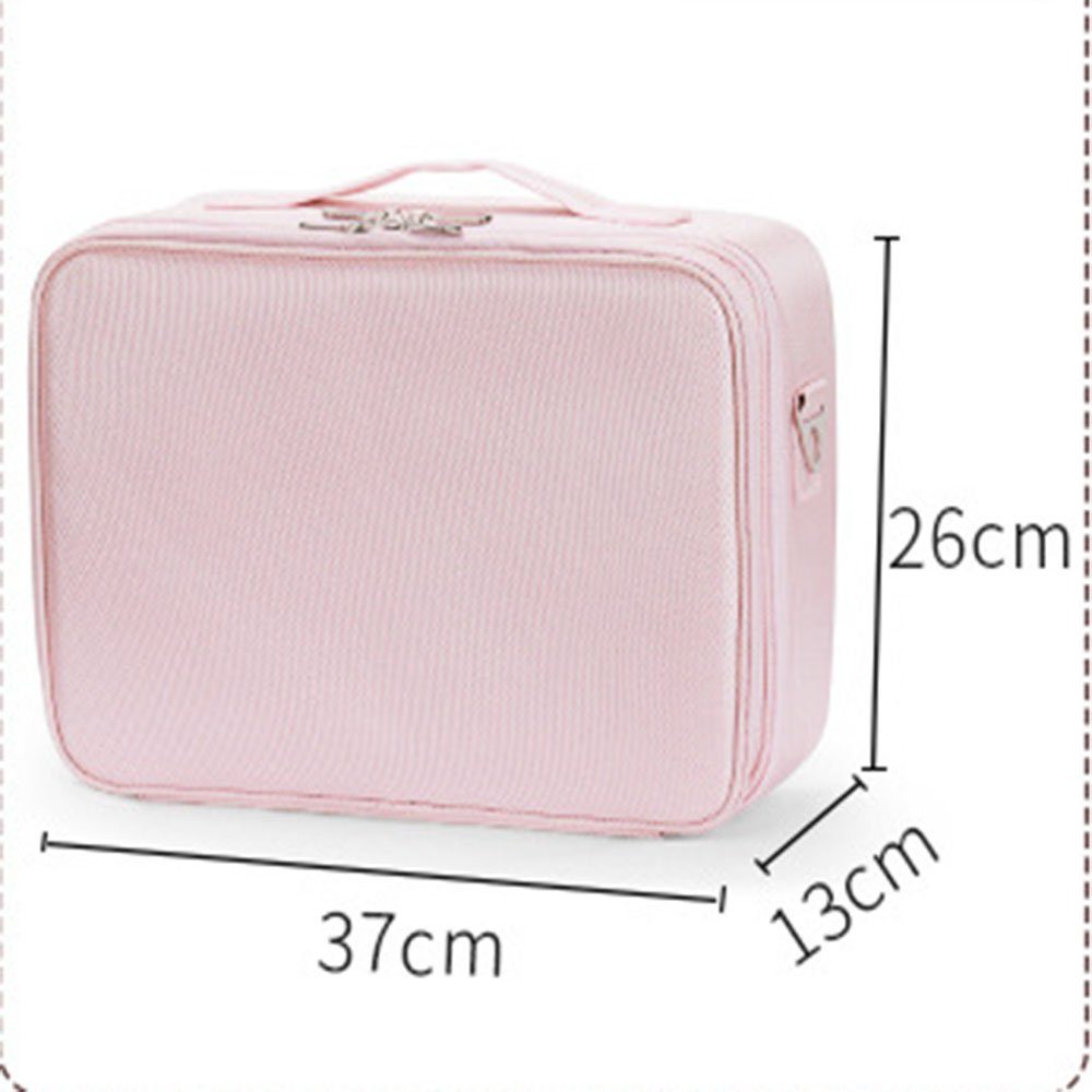 Runxizhou Kosmetikkoffer Portable Reise Make Up Tasche,Professionelle MakeUp Organizer (1-tlg)