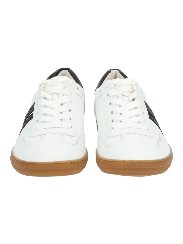 Paul Green Sneaker in Weiß/Schwarz günstig kaufen
