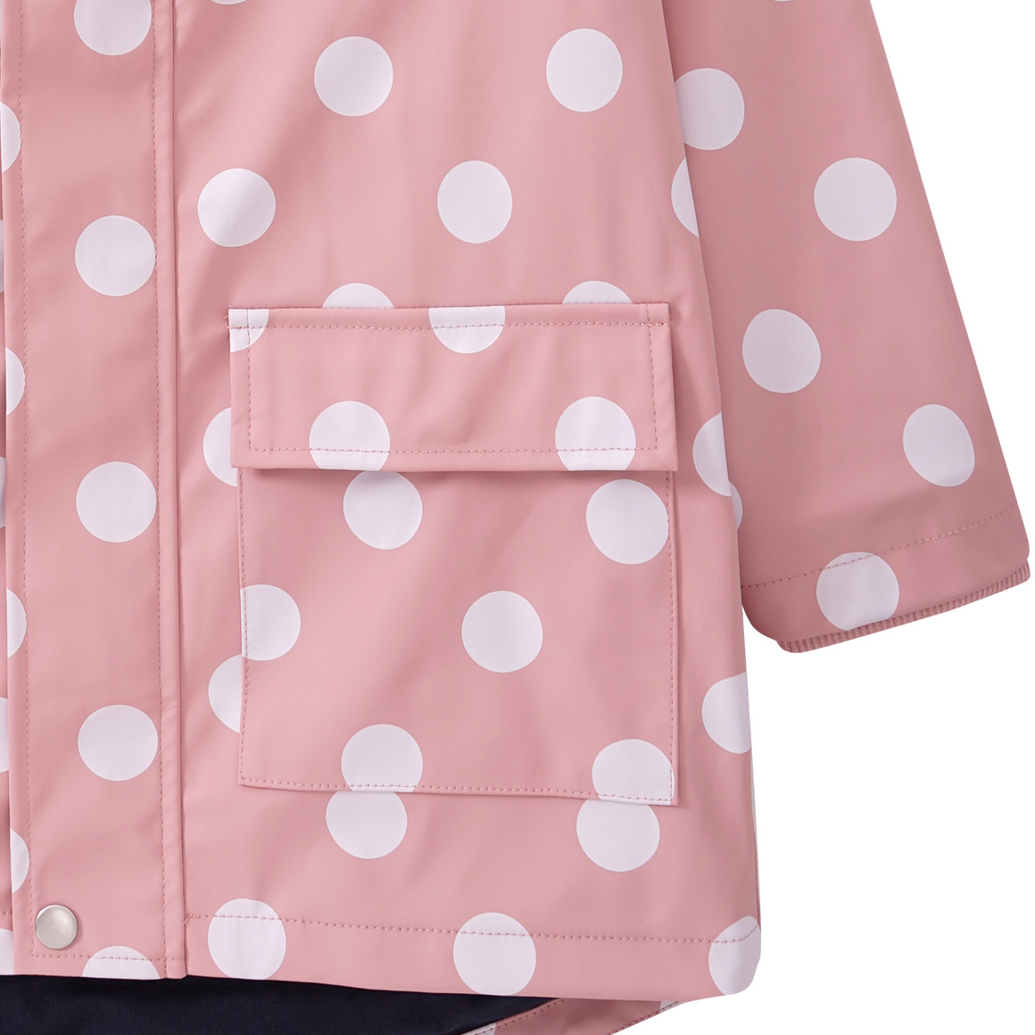 Mädchen Regenjacke mit Beschichtung