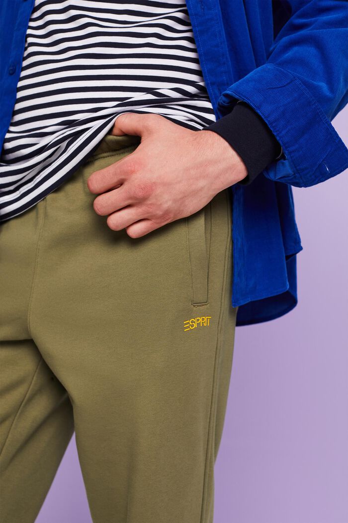 Logo-Sweatpants aus Baumwollfleece