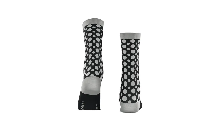 FALKE Damen Socken Mirage Dot schwarz