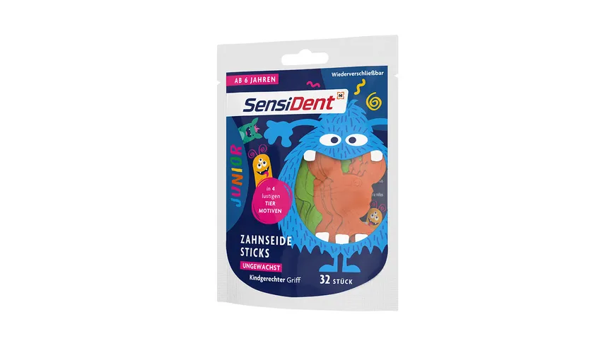SensiDent Zahnseide Sticks Junior