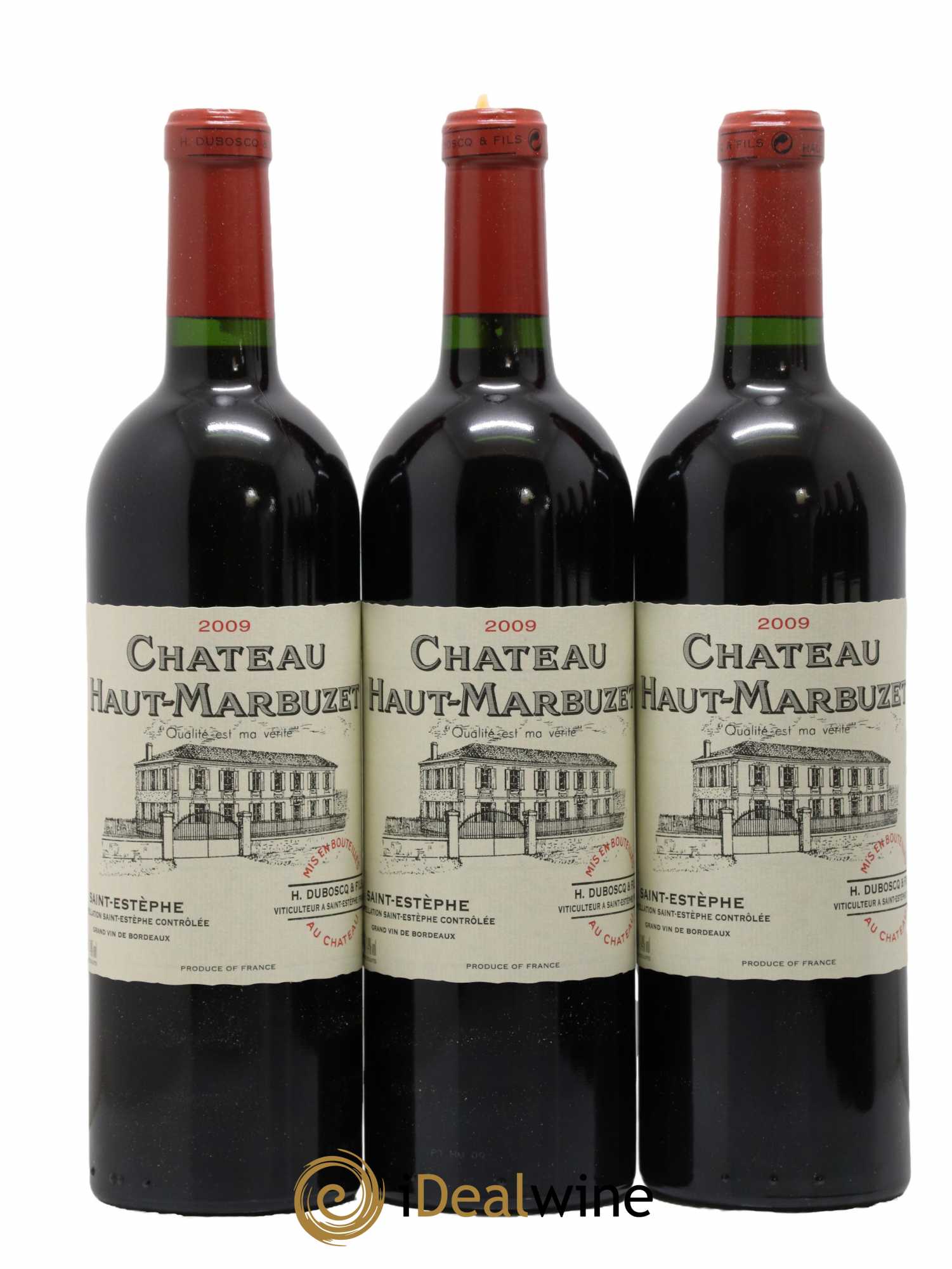 Château Haut Marbuzet  2009 - Lot de 6 Bouteilles