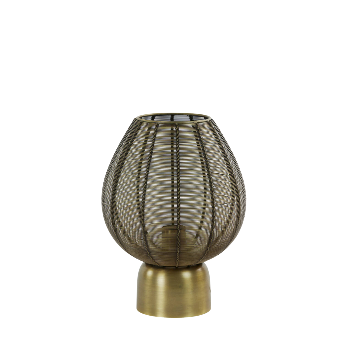 Trendhopper Tischleuchte Suneko Antik Bronze 34 cm