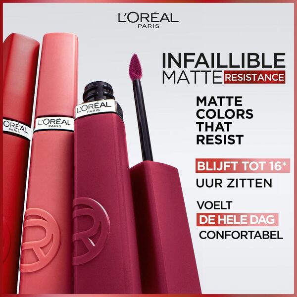Batom L'Oréal Paris Infaillible Matte Resistance 200 & Chill