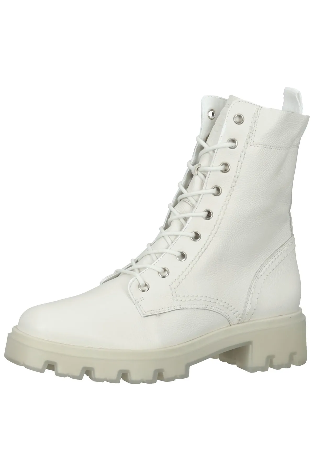 Paul Green  Stiefelette - Weiß - Blockabsatz