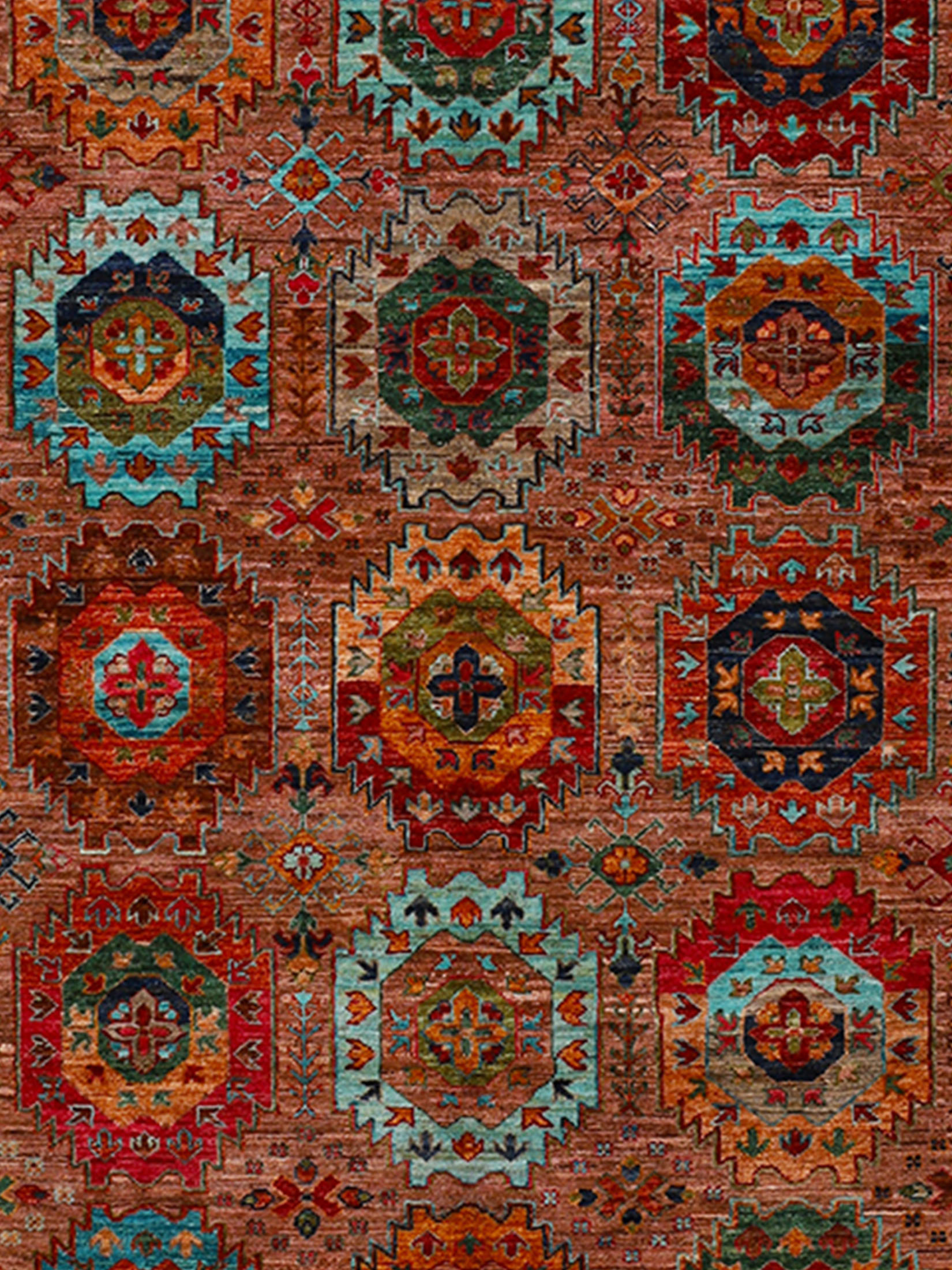 Buchara Ghazni ca. 174 x 247 cm, Unikat / Einzelstück