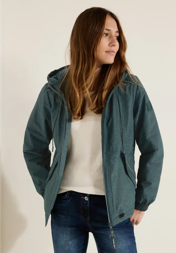 CECIL Padded Melange Windbreaker