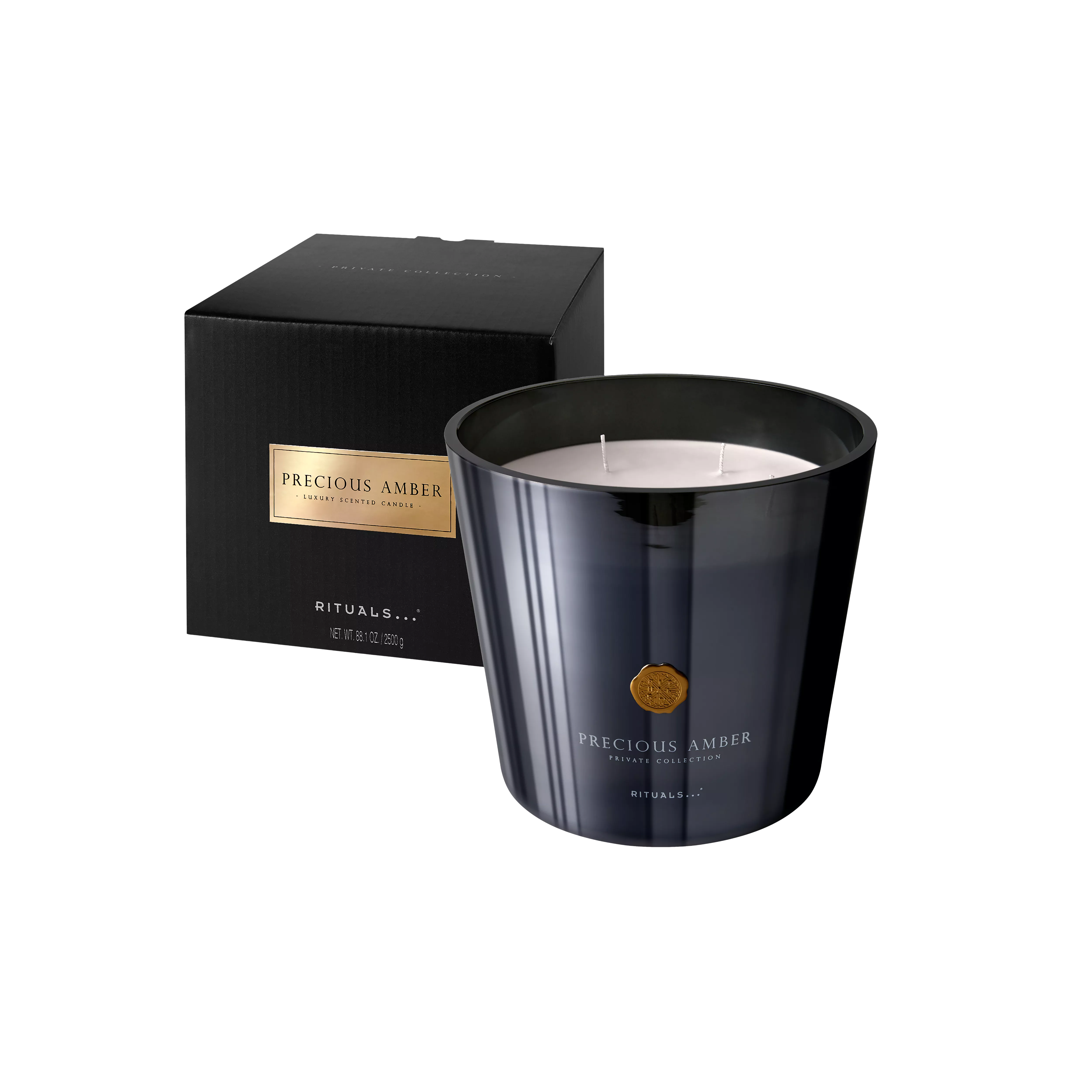 Bougie parfumée Ambre Précieuse XXL de la collection Mansion