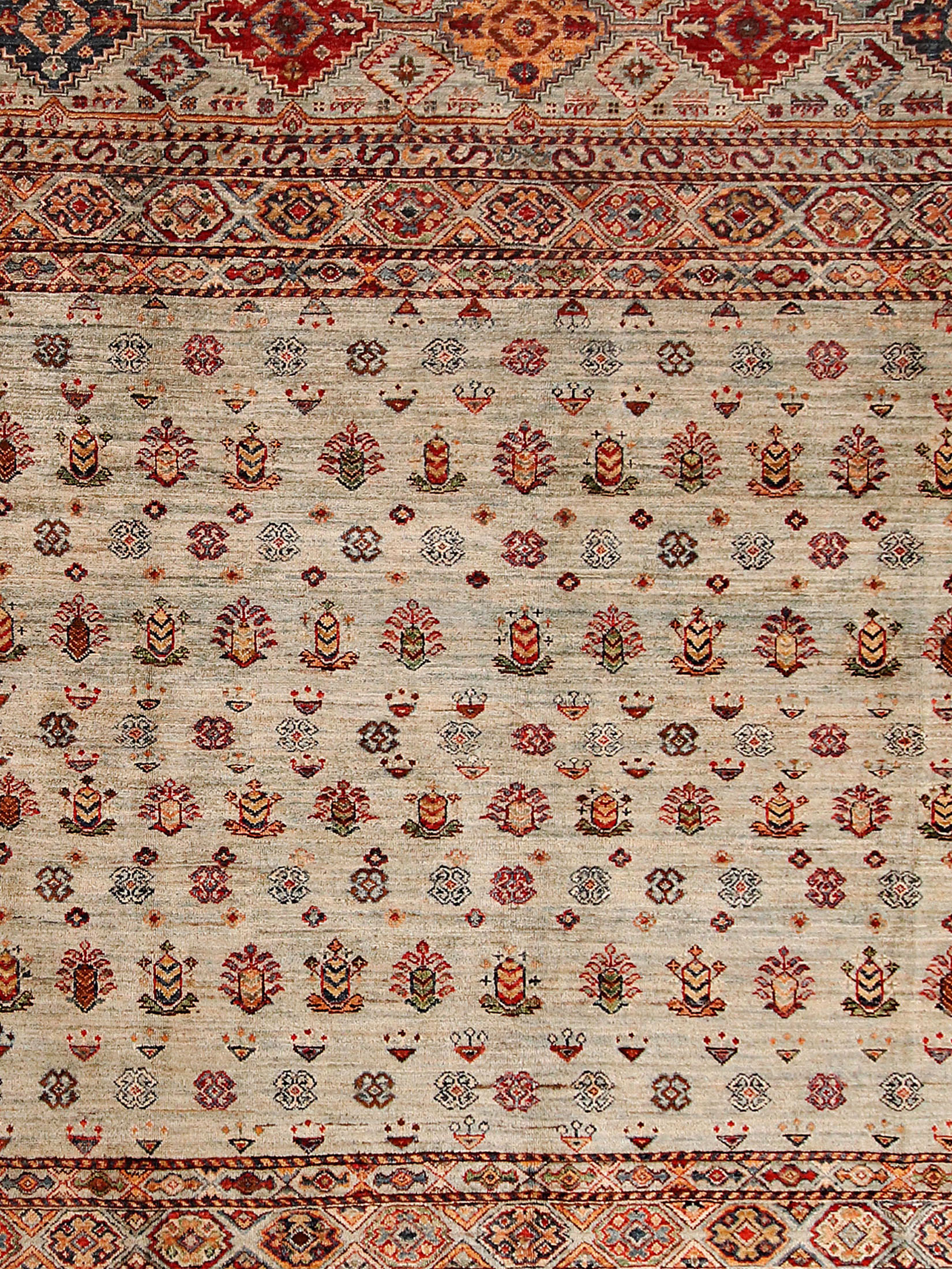 Chobi Schal ca. 203 x 296 cm, Unikat / Einzelstück