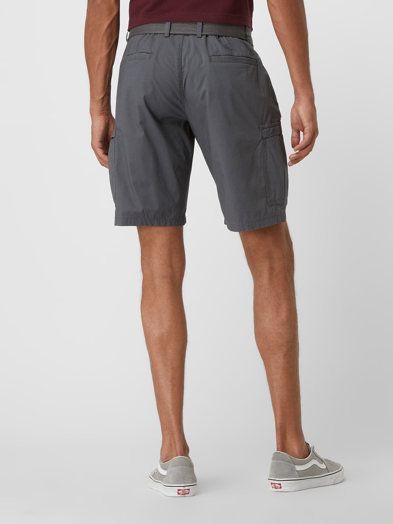 Cargoshorts mit Stretch-Anteil in dunkelgrau