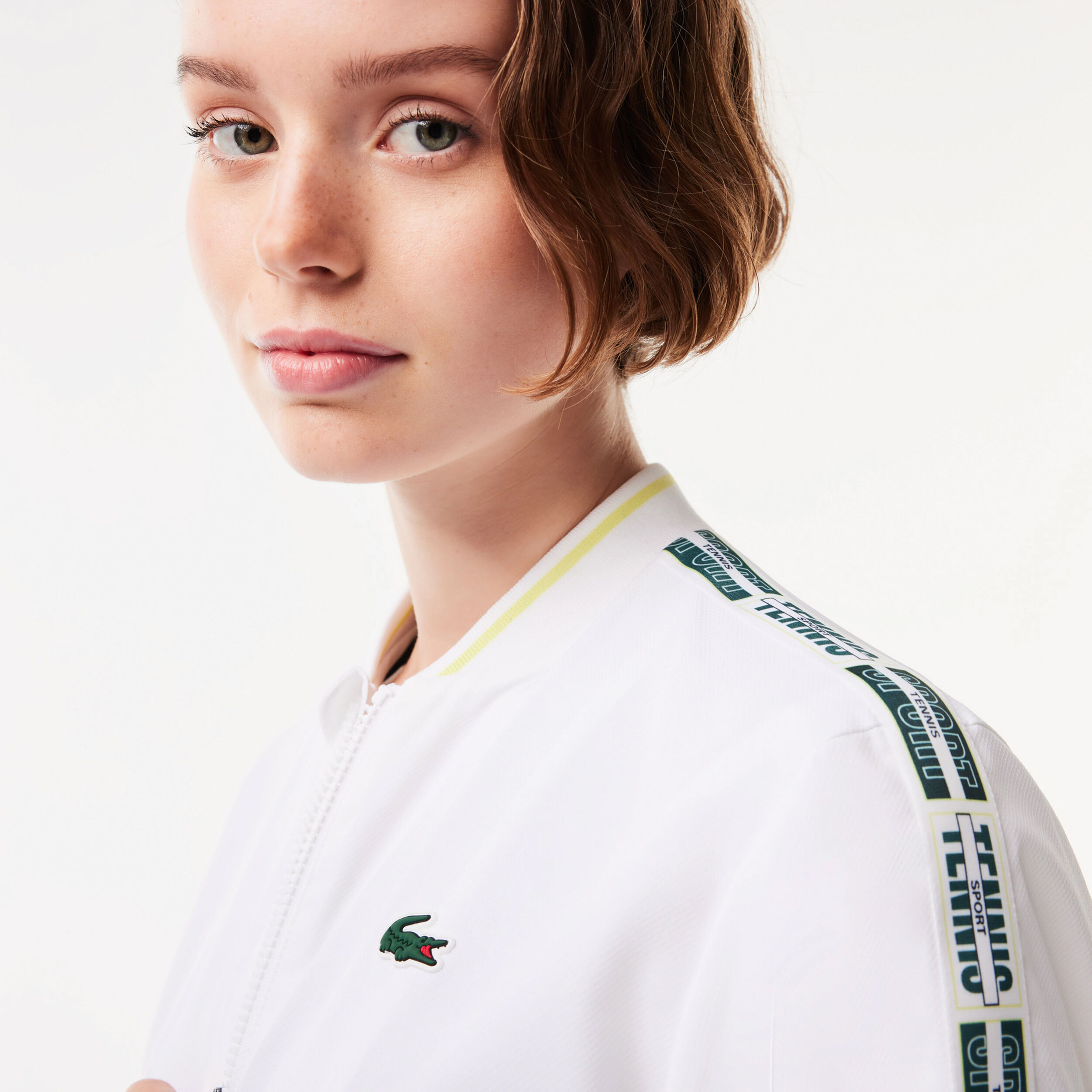 Active Performance Trainingsjacke Damen - Weiß, Mehrfarbig