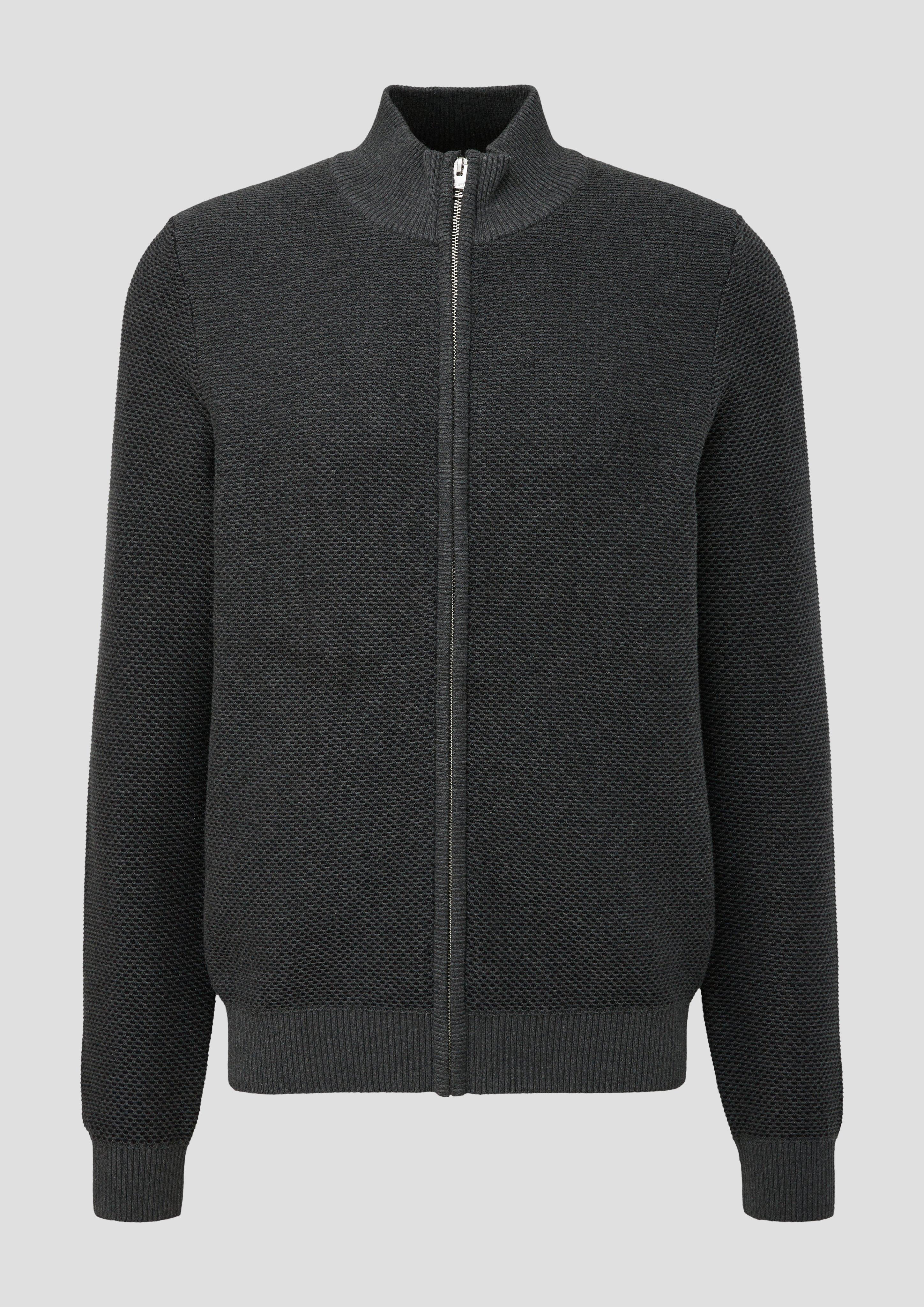 Strickjacke mit Musterstruktur  2137413-98W4