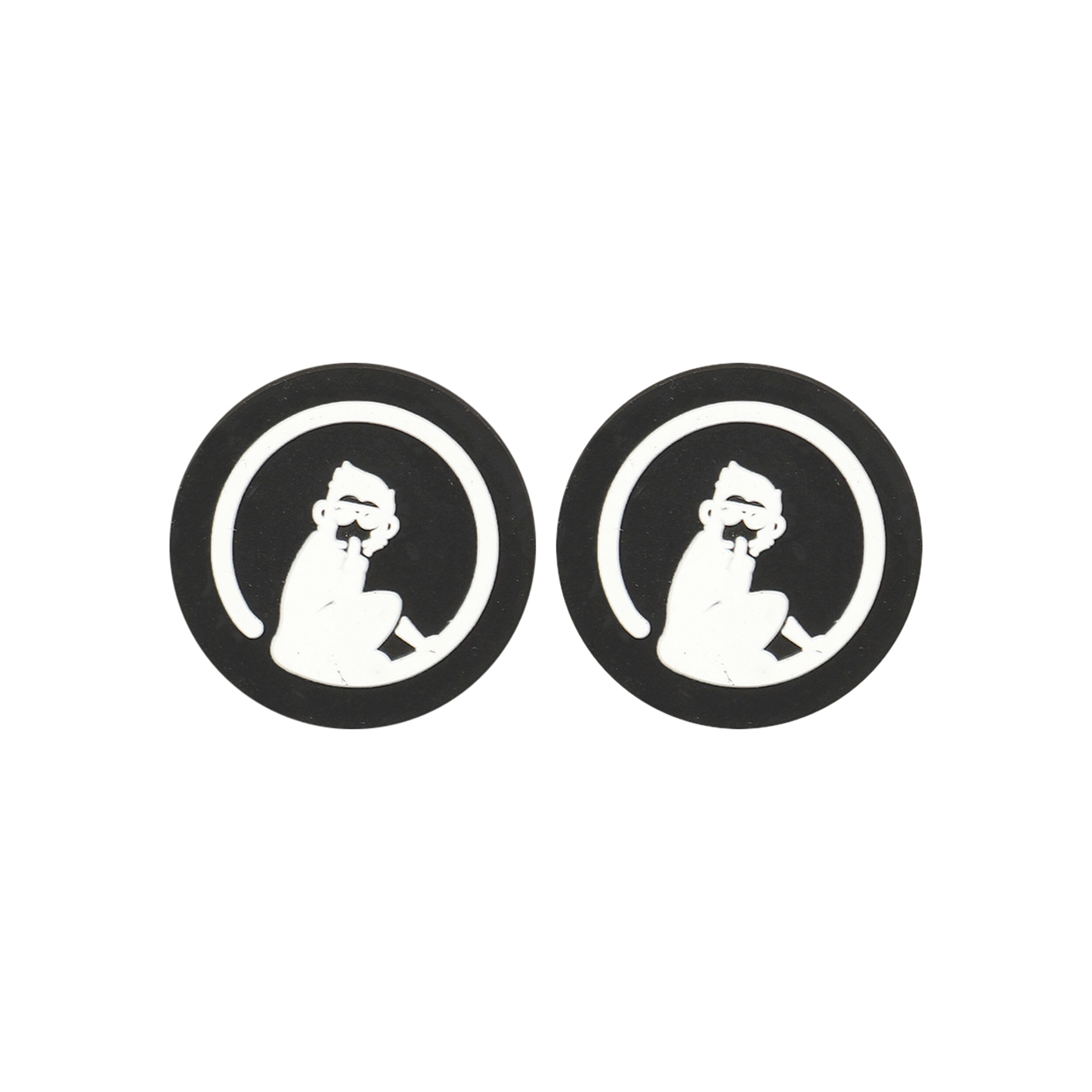 Dämpfer 2er Pack - Schwarz