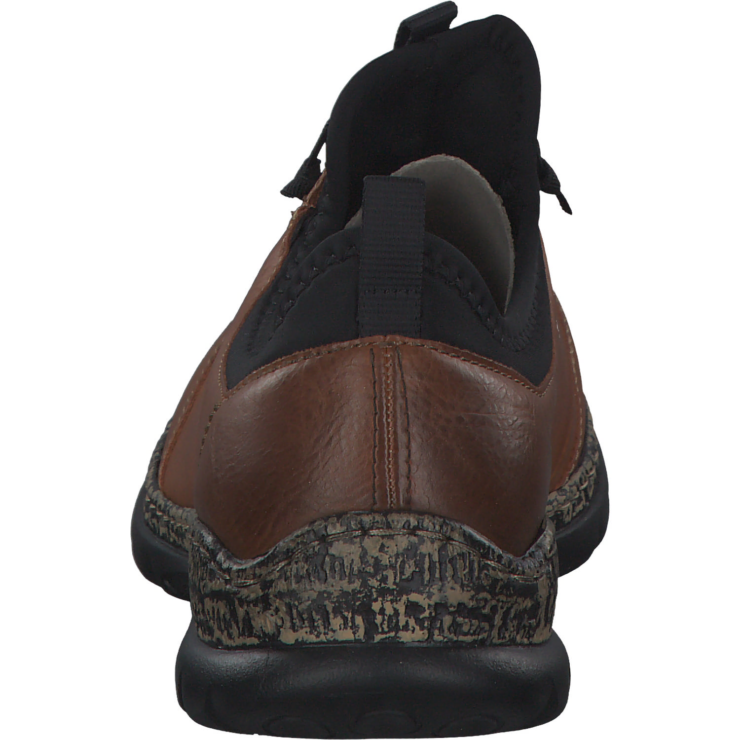Rieker N4281, Schnürschuhe, Herren, cayenne/schwarz