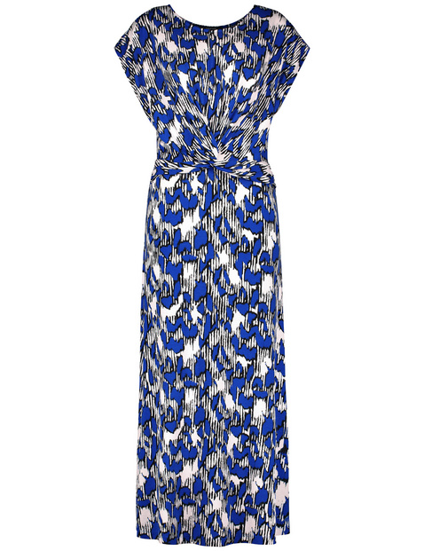 Shirtkleid mit Knoten-Effekt