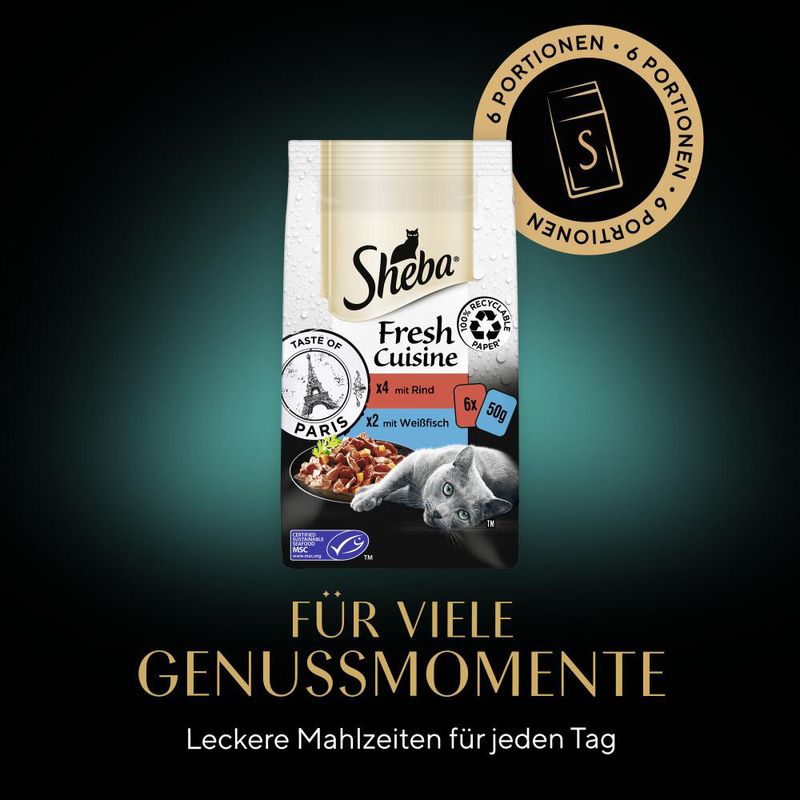 Sheba Fresh Cuisine Taste of Paris Rind & Weißfisch