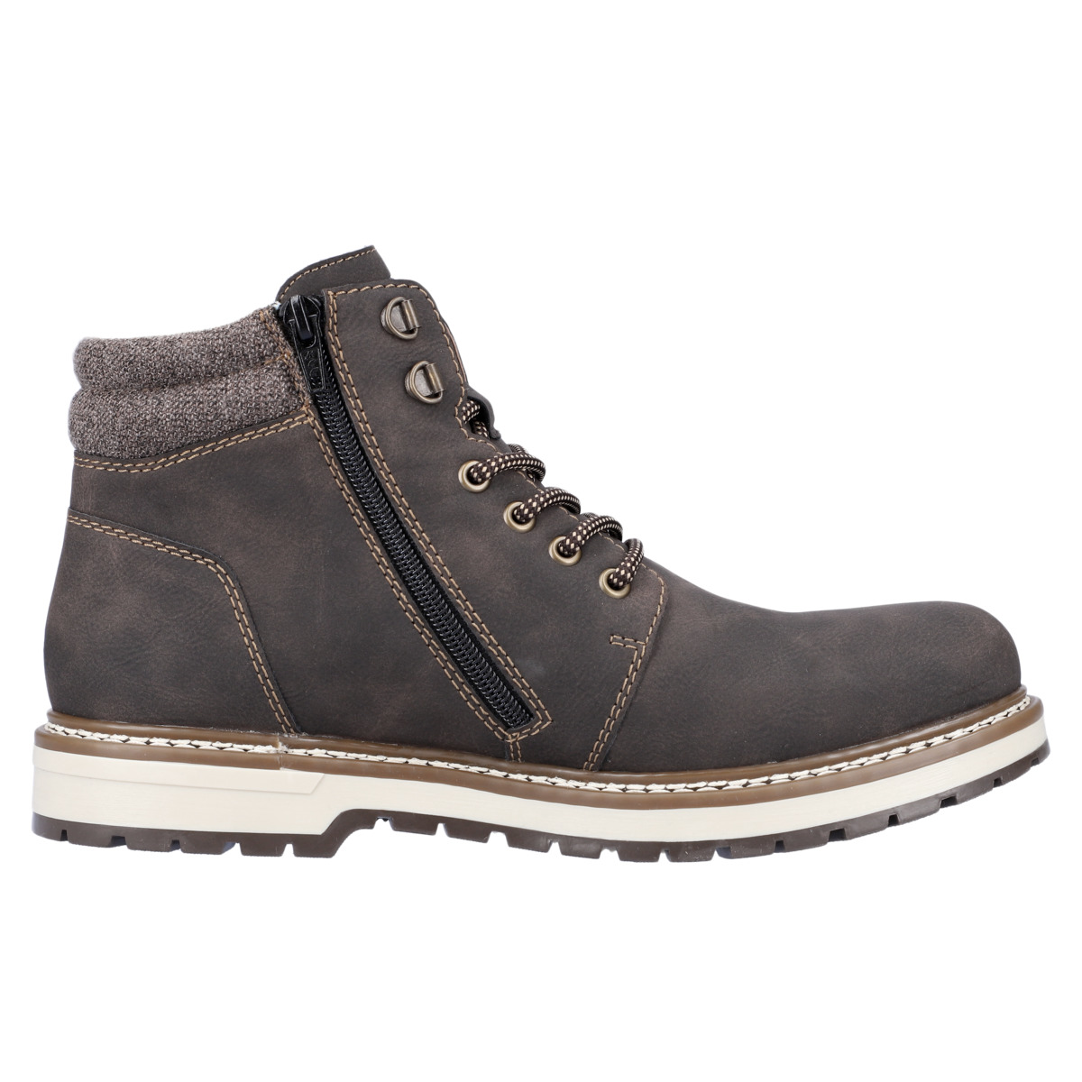 Rieker F3811 Schnürboots dunkelbraun
