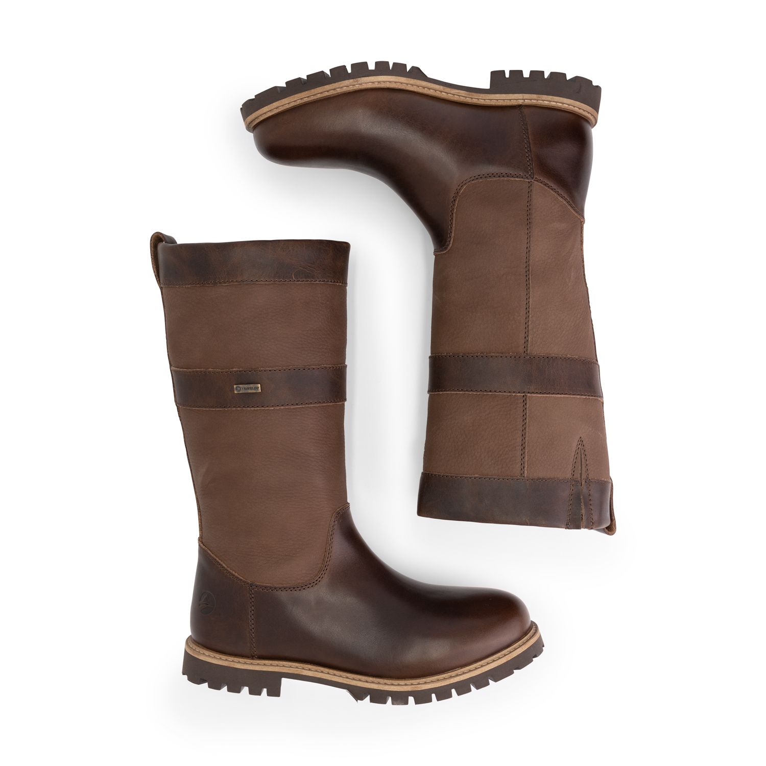Travelin' Danmark braune Herren Outdoorstiefel