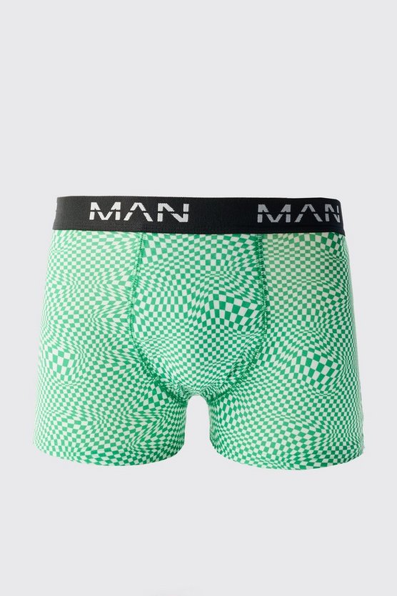 Boxershorts mit abstraktem Print