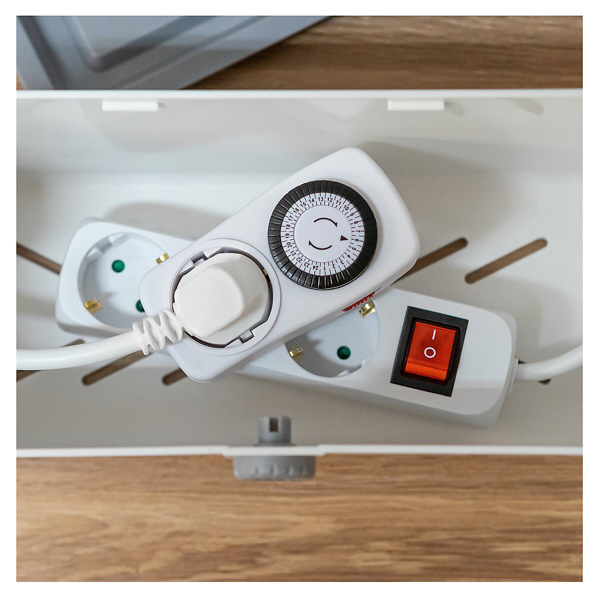 Kabelbox CableGuard weiß
