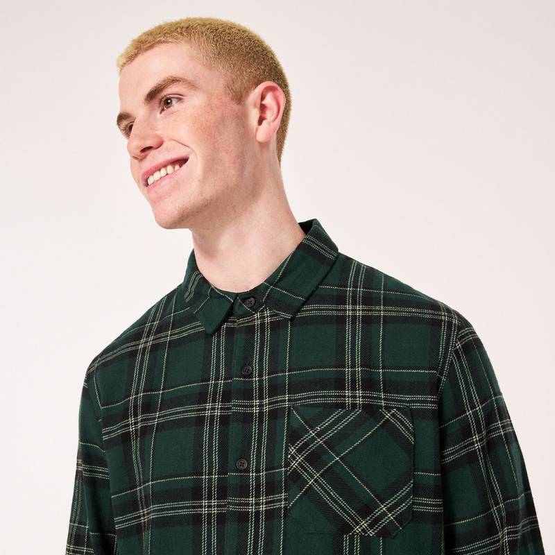 Oakley PODIUM PLAID LS FLANNEL Langarmhemd Herren