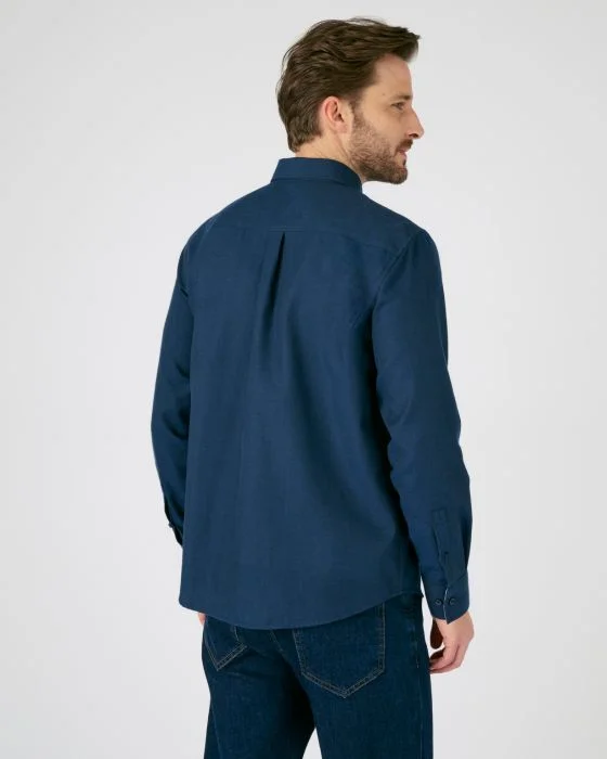 Chemise chaude manches longues polycoton Thermolactyl