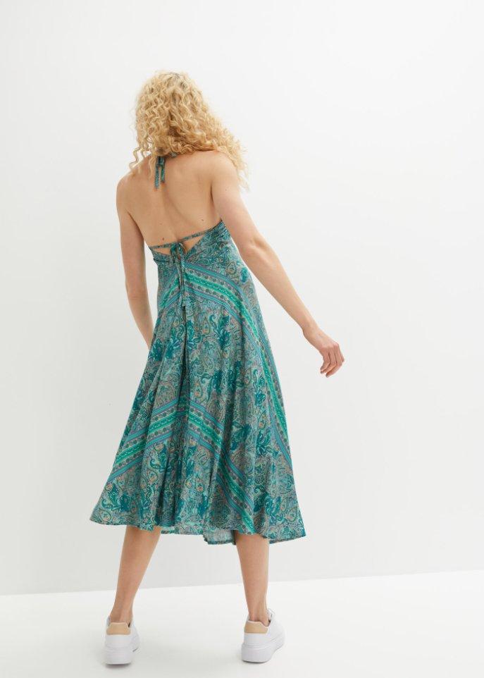 Sommerkleid mit tiefem Rückenausschnitt