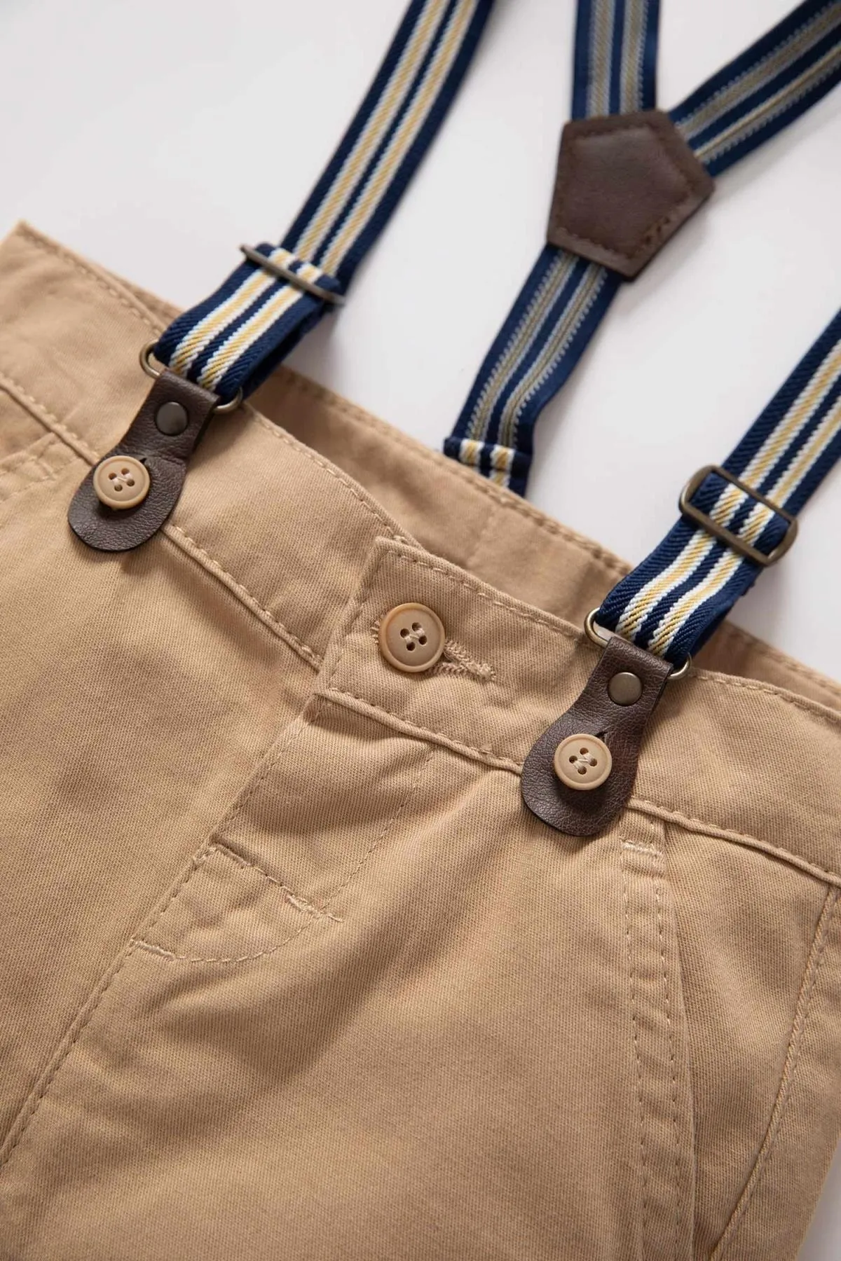 DeFacto  Hosenträger-Gabardine-Hose für Babys im 2er-Set