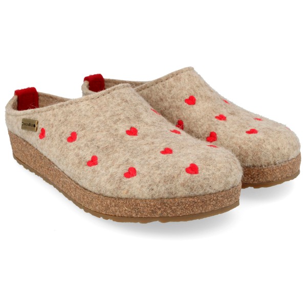 Haflinger - Women's Grizzly Cuoricini - Hüttenschuhe