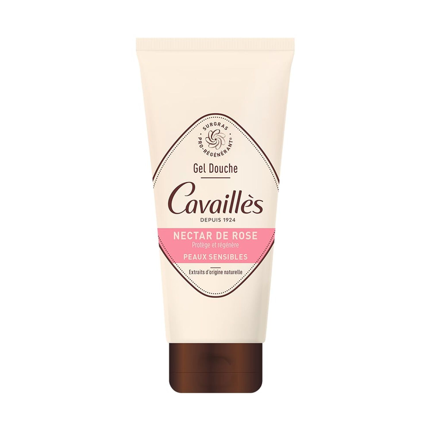 Cavaillès Gel Douche Surgras Extra-Doux Nourrissant - Nectar de Rose 200 ml