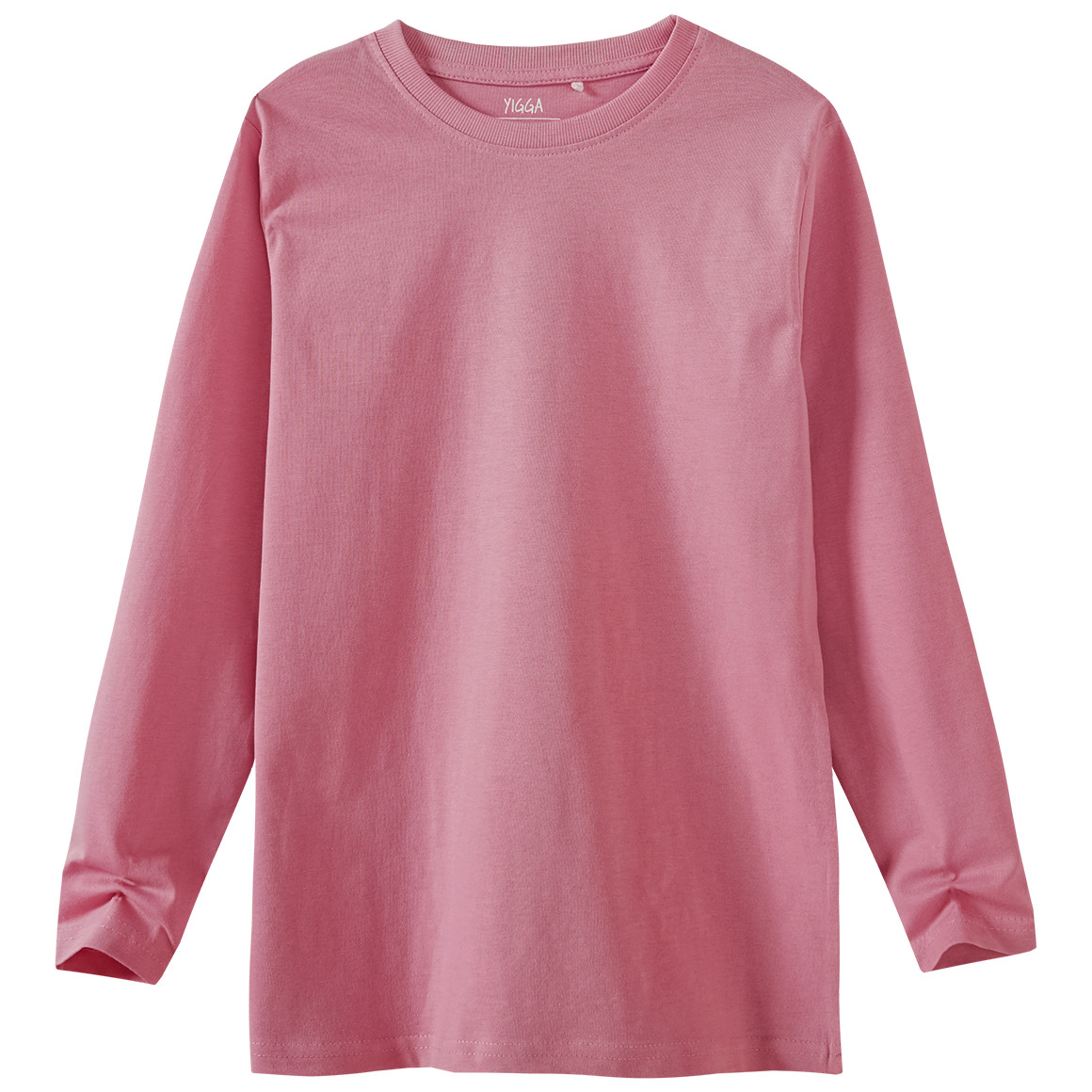 Mädchen Langarmshirt im Basic-Look