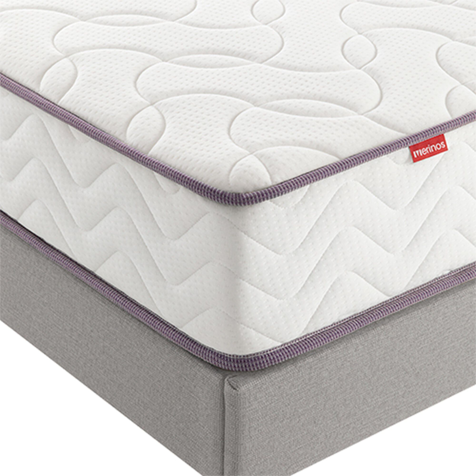 Matelas 520 ressorts Mérinos 21 cm confort ferme