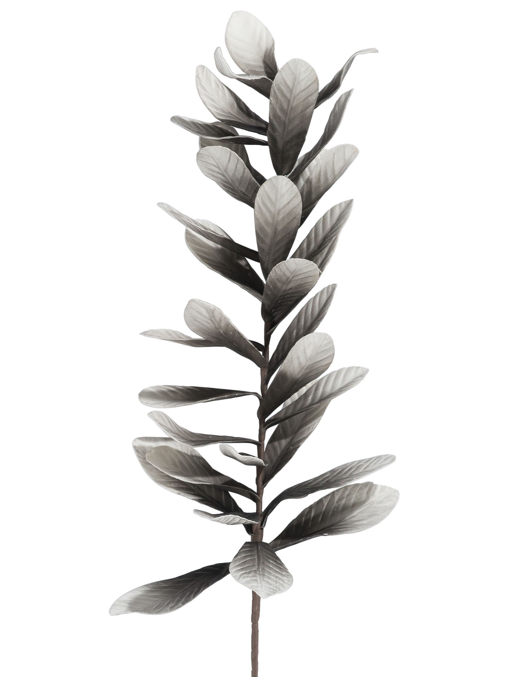 Softleaves Kunstblume, Grau