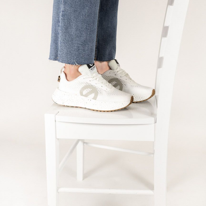 No Name  CARTER FLY - Blanc Beige