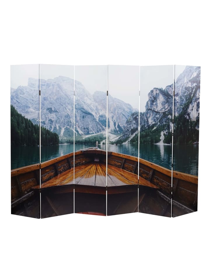 MCW Foto-Paravent A83, 180x244cm Boot günstig kaufen onesize