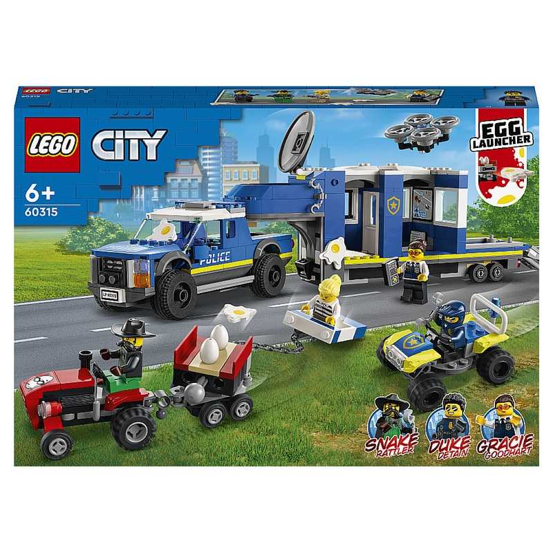 60315 Police mobile Command Truck V29 LEGO City