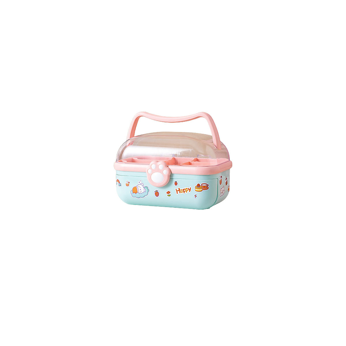 Aufbewahrungsbox für Kinderschmuck und Haarschmuck Aufbewahrungsbox für Kinderschmuck, Haarnadel, Haarnadel, Kopfschmuck