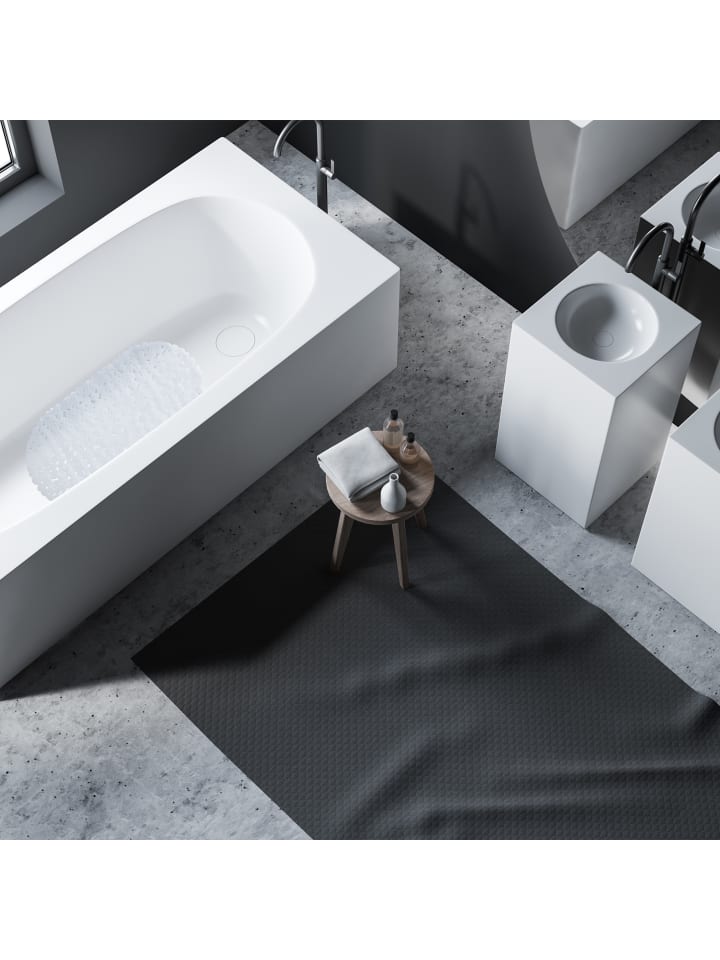 relaxdays Badewannenmatte in Weiß - (B)36 x (T)68 cm günstig kaufen onesize