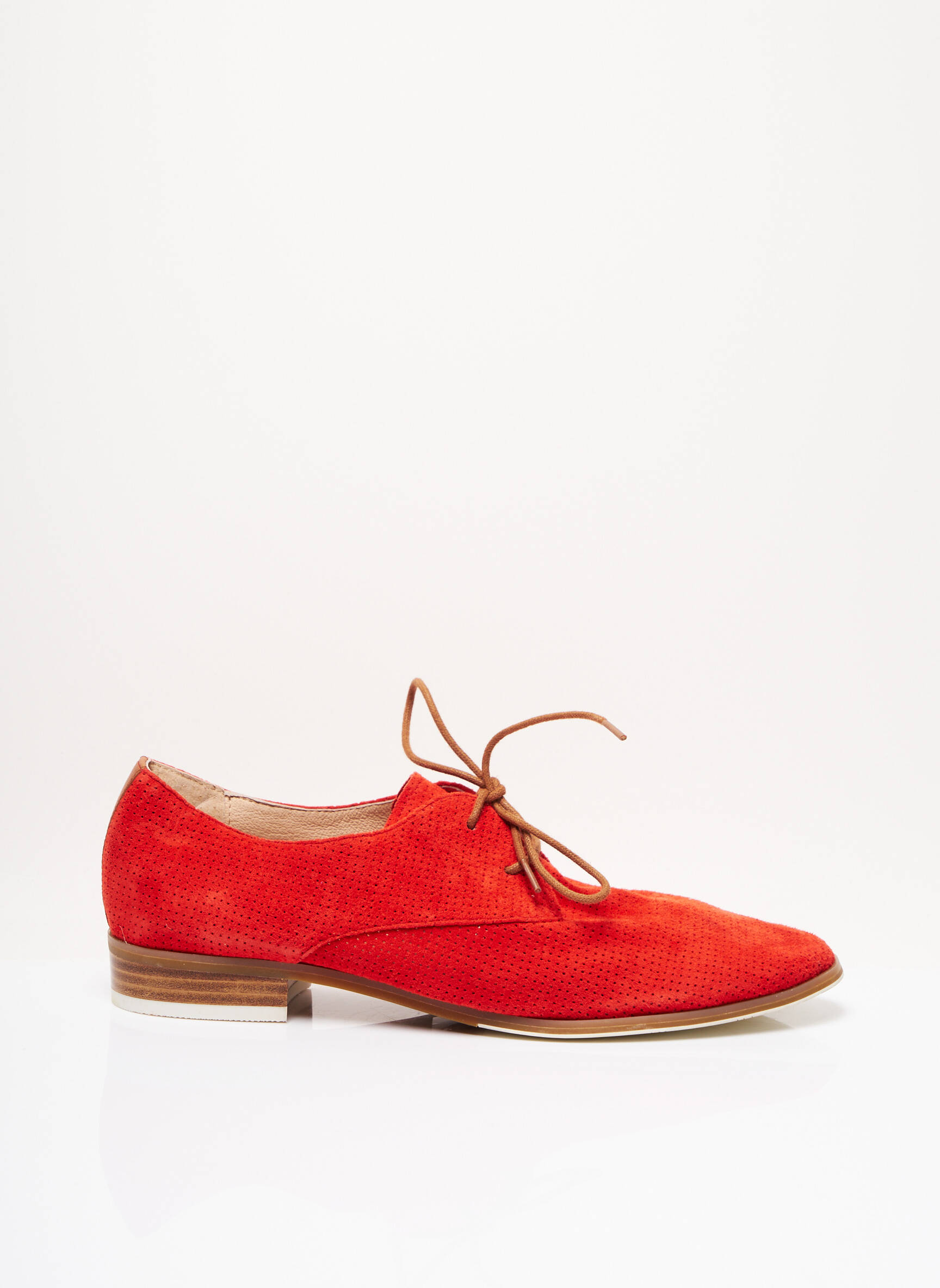 Fugitive Derby Femme couleur orange