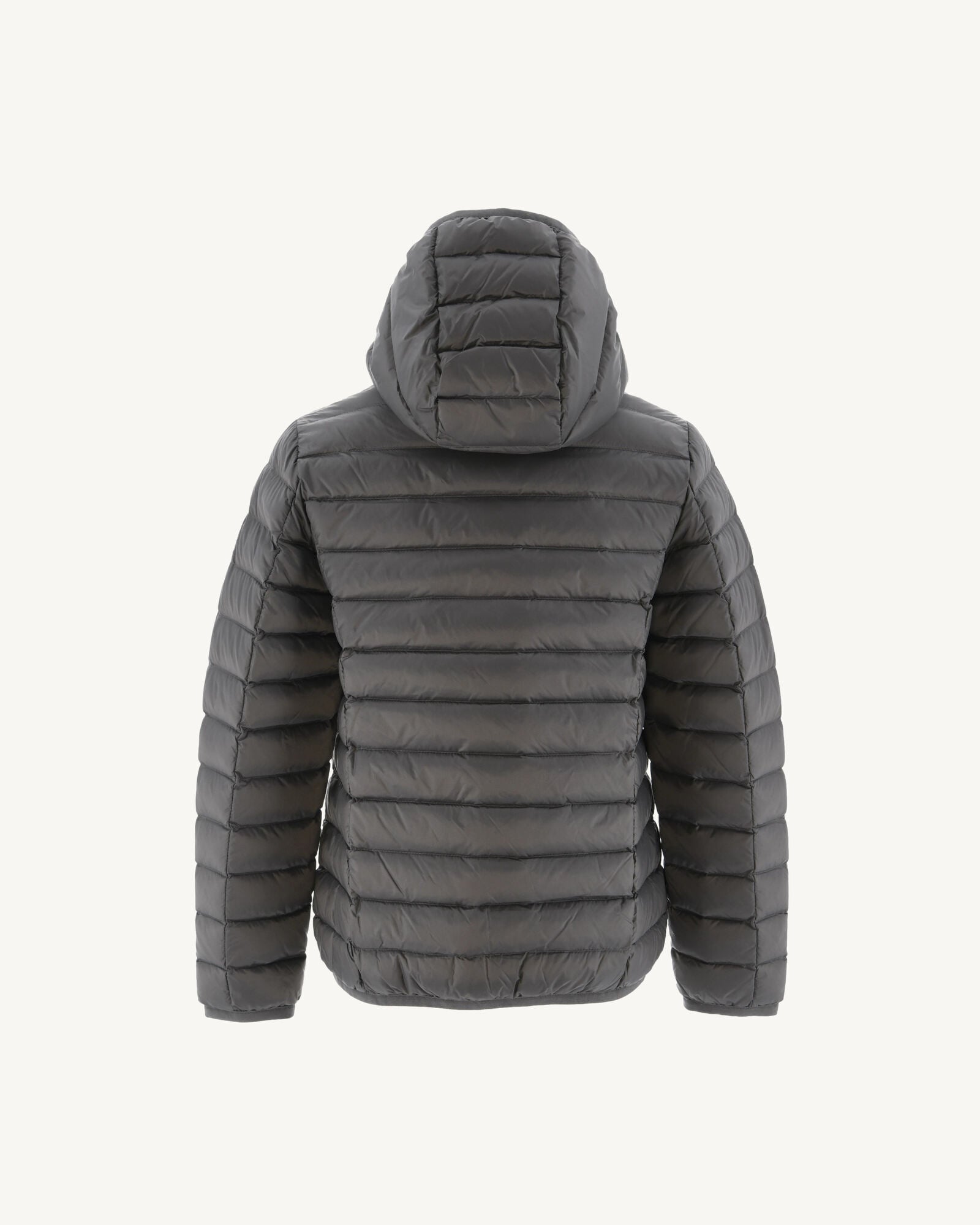 Doudoune légère à capuche enfant Anthracite Hugo