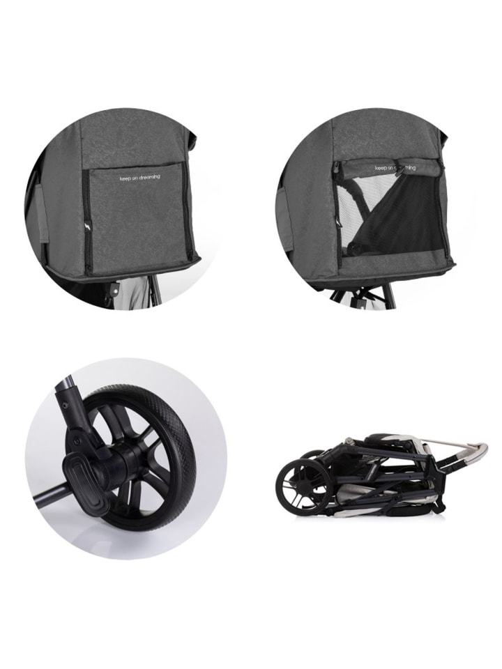 Chipolino Kinderwagen Sparkle Buggy in natur günstig kaufen onesize
