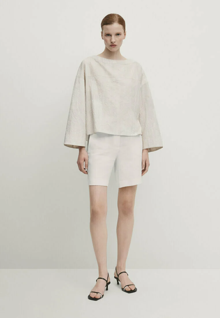 Massimo Dutti BERMUDA HEBILLAS - Shorts
