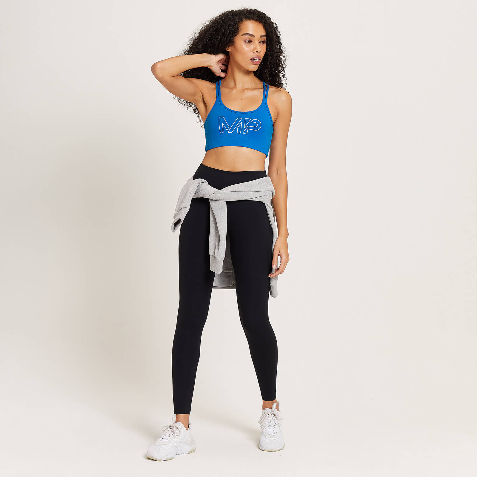 Brassière en jersey MP Originals pour femmes – Bleu pur
