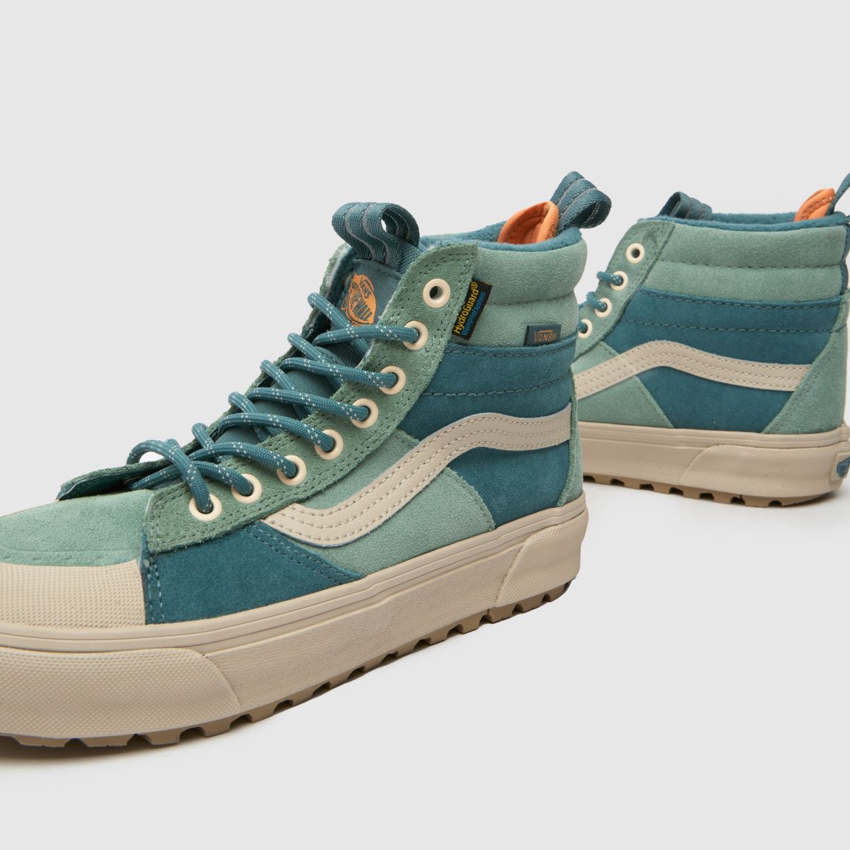 Vans – MTE SK8-HI – Vattentäta träningsskor i grönt och flerfärgat