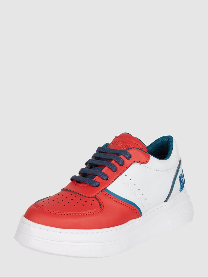 Sneaker mit Logo-Details Modell 'Bafele' in rot