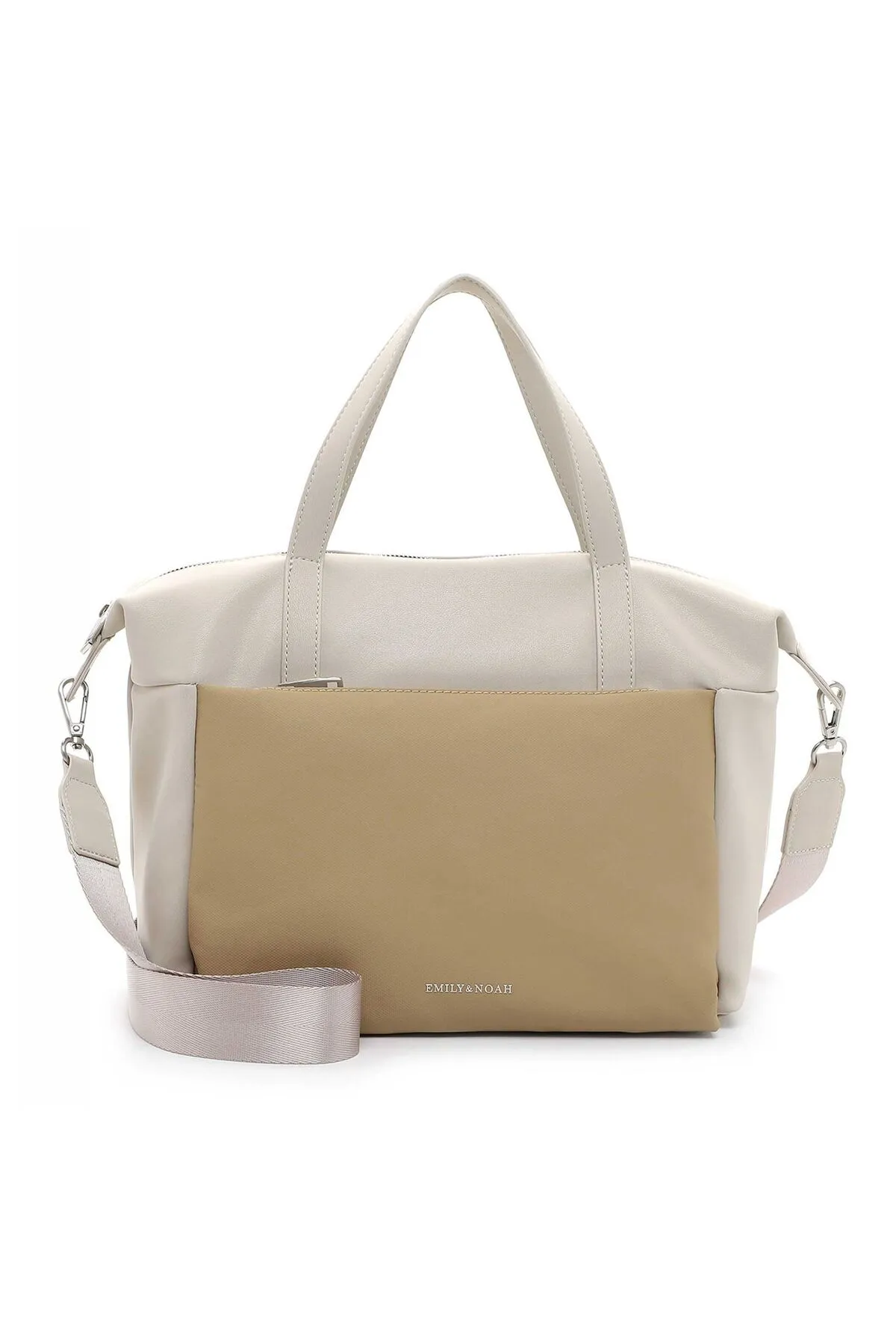 Emily & Noah  Umhängetasche - Beige - Unifarben